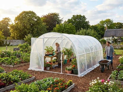 Spacious Polytunnel Greenhouse 3x6x2.1 m with UV-resistant foil - view 3
