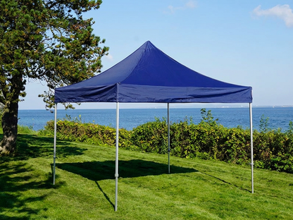 Pop Up Gazebo 3x3m Dark Blue with Steel Frame