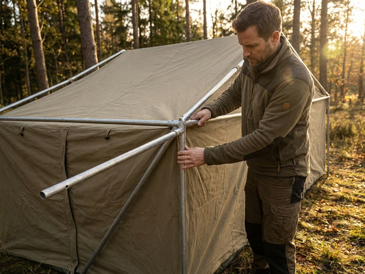 Connecting Pipe for Storage Tent, Galvanised Steel - product detail
