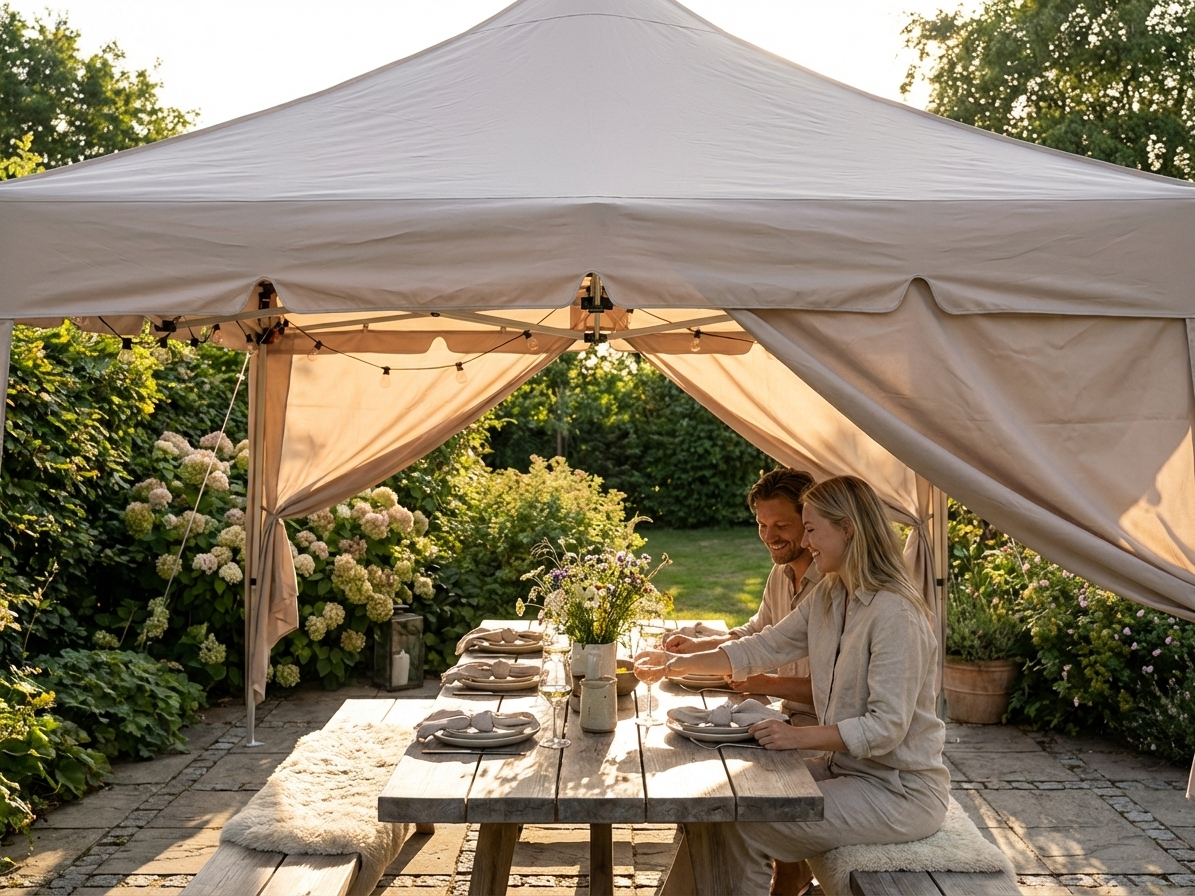 Latte pop up gazebo roof cover 4x6m for outdoor events