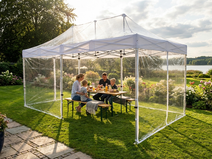 Transparent Pop Up Gazebo 4x6m for Outdoor Events - view 3