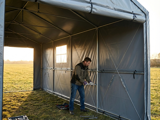 Steel Wire Kit for 5 m storage shelter, Xtra strength steel