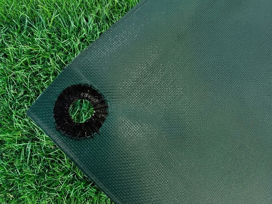 Green TPO Tarpaulin 6x10 m for outdoor use