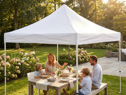 White PVC roof cover for 3x3m PartyZone Pagoda - view 3