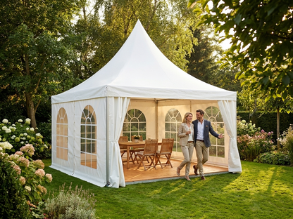 4x4m White Pagoda Tent for Event Use