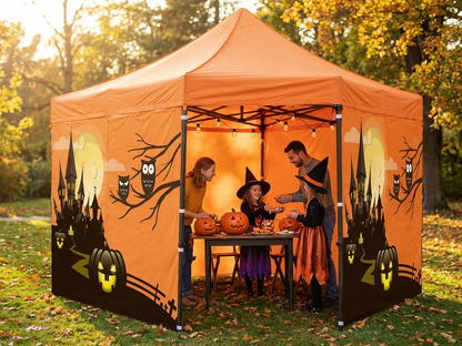 3x3m white pop up gazebo for outdoor events - view 3