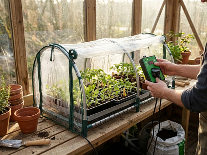 XXL Mini Greenhouse Propagator with Transparent Cover - view 3