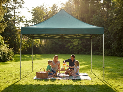 Green Pop Up Gazebo 4x4m with Aluminium Frame