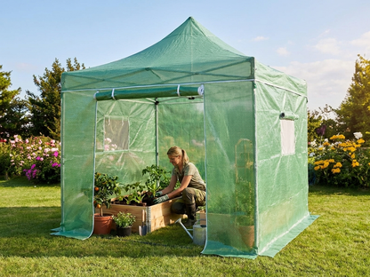 Polyethylene Greenhouse with Aluminium Frame
