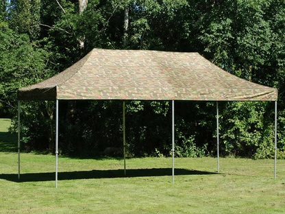 Camouflage pop up gazebo with aluminium frame for outdoor use - product detail
