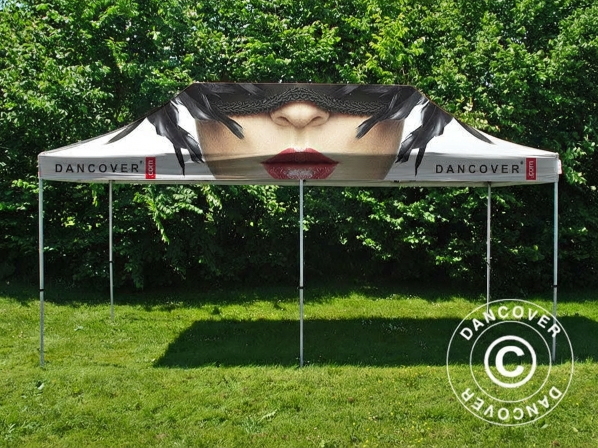 White pop-up gazebo with aluminium frame for outdoor events - product detail