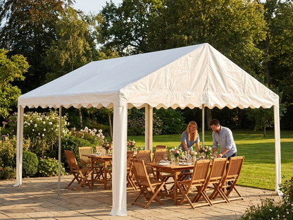 White polyethylene marquee roof cover 5x6m for outdoor events - view 3