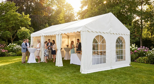 PVC CombiTent extension in white for events