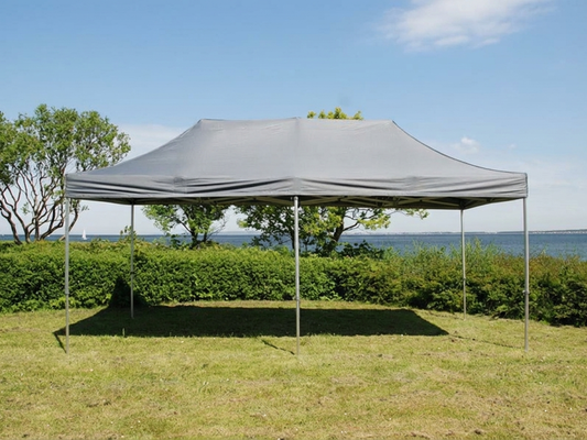 Pop up gazebo 4x8m grey with aluminium frame, perfect for outdoor events - product detail