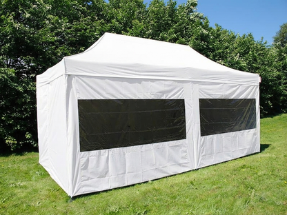 Pop Up Gazebo 3x6m White with Aluminium Frame - product detail