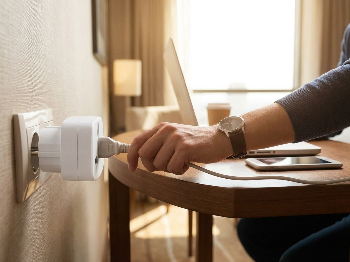 European Adapter for electrical devices, compact and universal - view 3