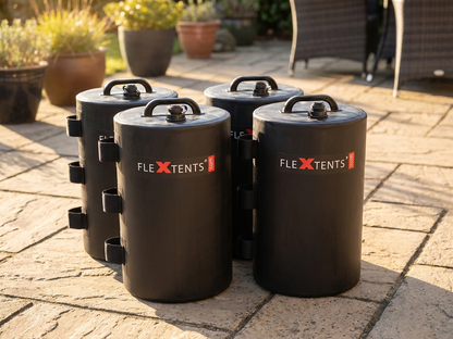 Black 15L water weight bag for pop-up gazebos - product detail