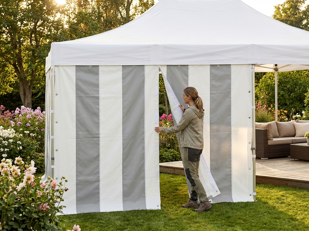 PVC Endwall 6m White/Grey, Fire Safety Certified