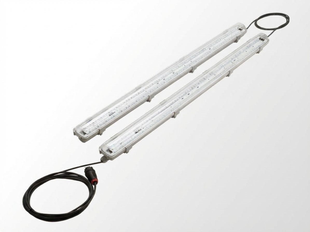 LED Grow Light 1.26m Grey for Indoor Gardens