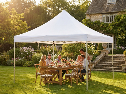 PVC roof cover for PartyZone Pagoda 4x4m in white