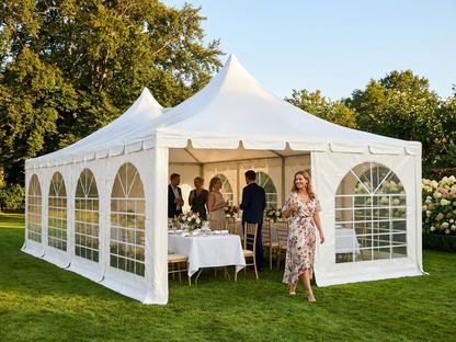White Marquee Pagoda 4x8 m for Outdoor Events - view 3