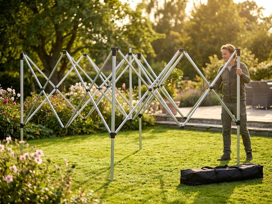 Aluminium gazebo frame 4x4m for outdoor events