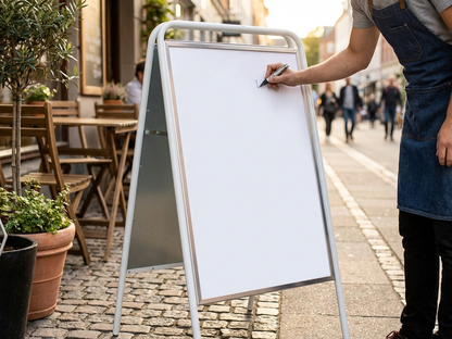 White A-Board 78x126 cm for commercial use - view 3