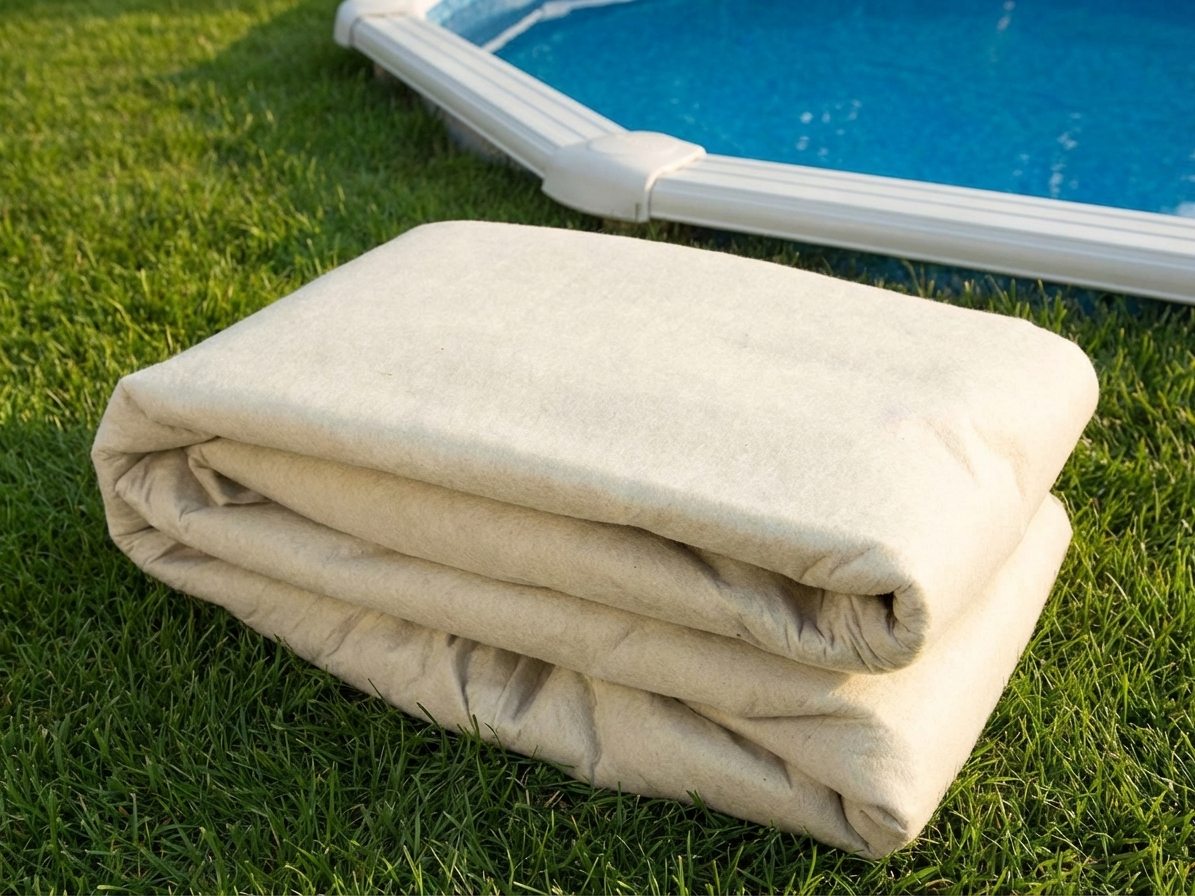 Geotextile landscape fabric in nature colour for gardens and landscaping