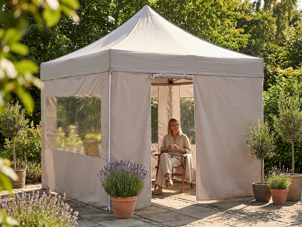 Gazebo Sidewall Kit in Latte for 3x3m Gazebo - product detail
