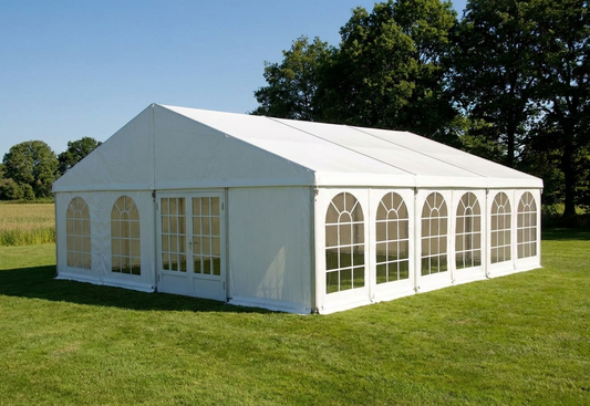 Heavy Duty Marquee 9x12 m in White PVC for Events