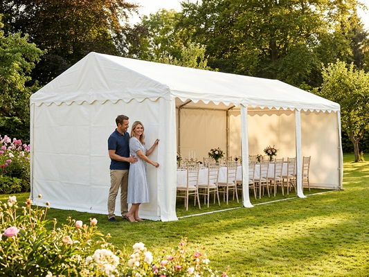 White Roof Cover 6x12 m for Plus Marquee - product detail
